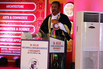 Mohan Babu Received Doctorate From MGR University
